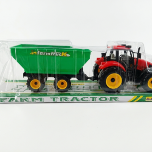 TRAKTOR Z PRZYCZEPĄ